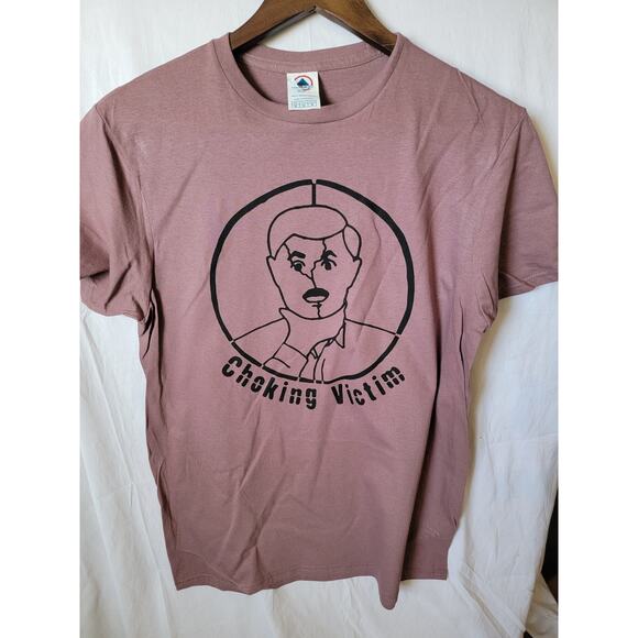 Choking Victim   band   t shirt size  medium mauve - Picture 1 of 2